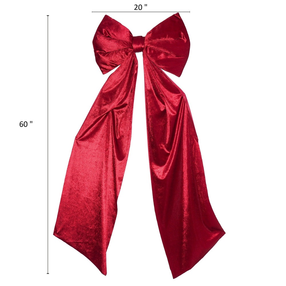 My Texas House Red Jumbo Satin Christmas Bow 20x60, Christmas 2026
